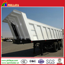 Steel Material Hydraulic Truck Tipper Trailer with 40tons
